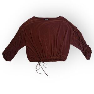 Express Maroon Going out top